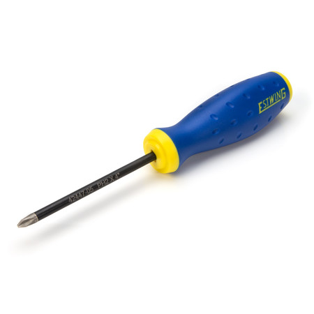 ESTWING PH2 x 4" Philips Magnetic Diamond Tip Screwdriver with Ergonomic Handle 42447-05